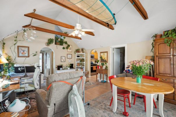 Dining room, Interior, Living room, Wooden Beams, Wood Texture Flooring