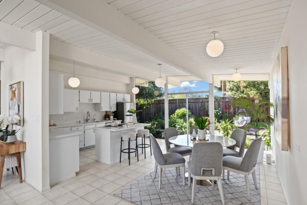 Dining room, Interior, Kitchen, Pendant Lights