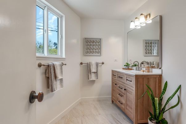 Bathroom, Dual Sink Vanities, Interior, Marble