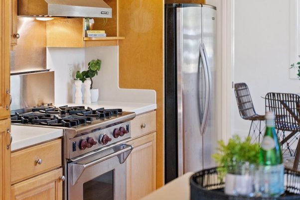 Interior, Kitchen, Stainless Steel Appliances