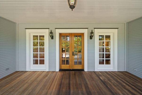 Exterior, Wood Texture Flooring