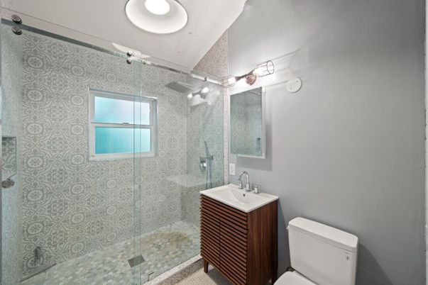 Bathroom, Glass Shower, Interior