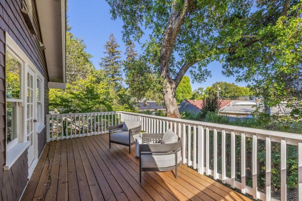Exterior, Wood Texture Flooring