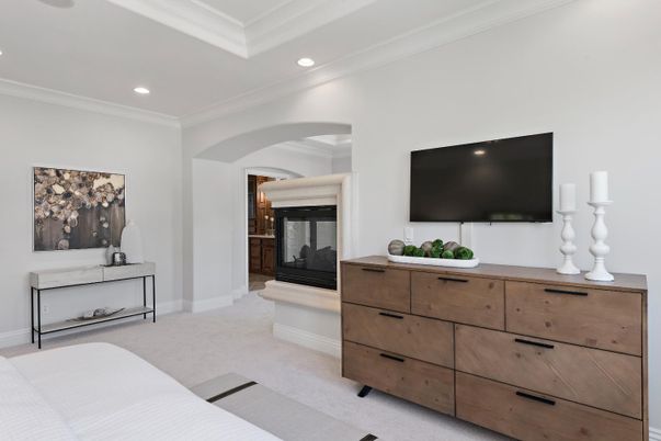 Fireplace, Interior, Recessed Lighting