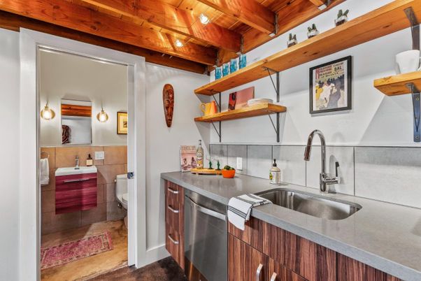 Bathroom, Interior, Wooden Beams, Wooden Ceilings