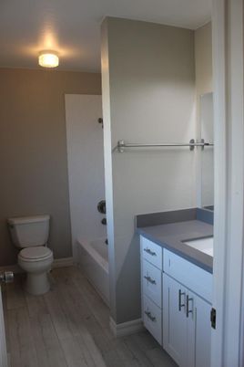 Bathroom, Interior, Wood Texture Flooring