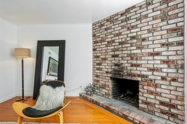 Fireplace, Interior, Stone Walls, Wood Texture Flooring