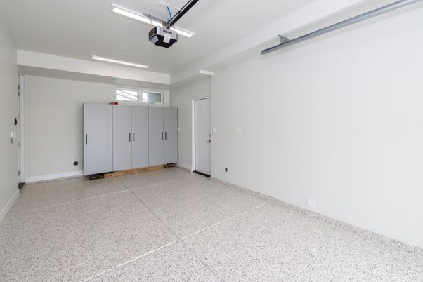 Garage, Interior, Recessed Lighting