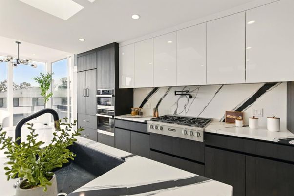 Interior, Kitchen, Recessed Lighting, Stainless Steel Appliances