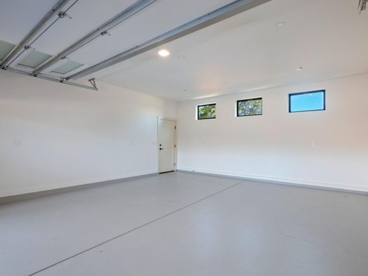 Garage, Interior, Recessed Lighting