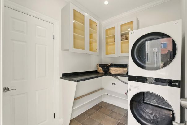 Interior, Recessed Lighting, Utility Closets, Washer