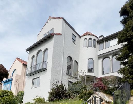 Exterior, Facade, Spanish Mediterranean