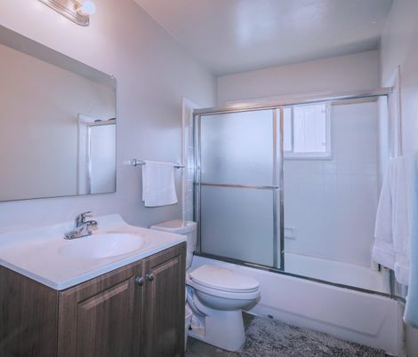 Bathroom, Glass Shower, Interior