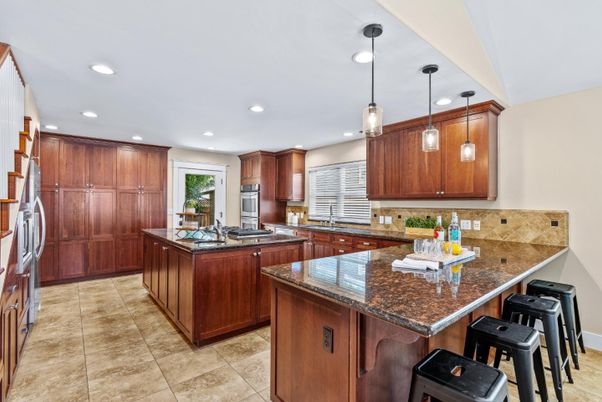 Interior, Kitchen, Pendant Lights, Recessed Lighting