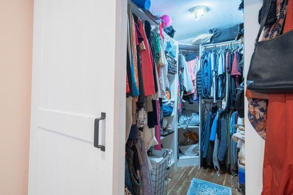 Interior, Walk-in Closets, Wood Texture Flooring