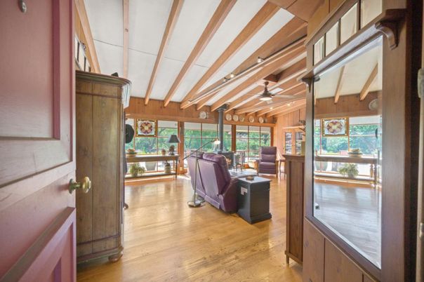 Interior, Wooden Beams, Wood Texture Flooring, Wooden Walls