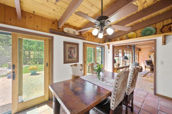 Dining room, Interior, Wooden Beams, Wooden Ceilings