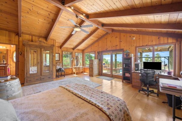 Home Office, Interior, Wooden Beams, Wooden Ceilings, Wood Texture Flooring, Wooden Walls