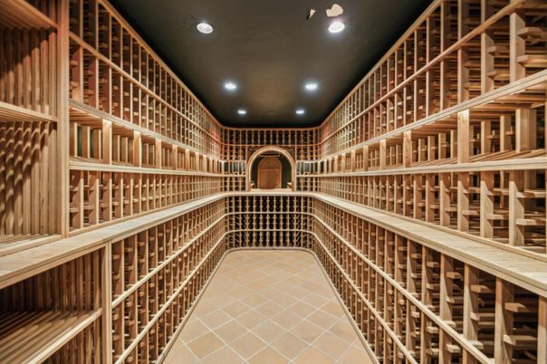 Interior, Recessed Lighting, Wine Storage