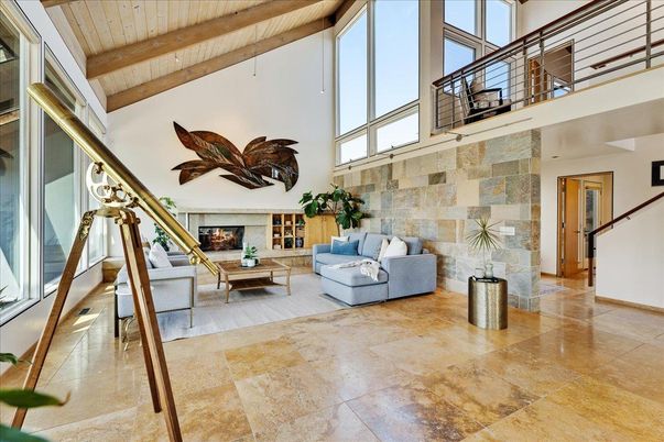 Fireplace, Interior, Living room, Stone Walls, Wooden Beams, Wooden Ceilings