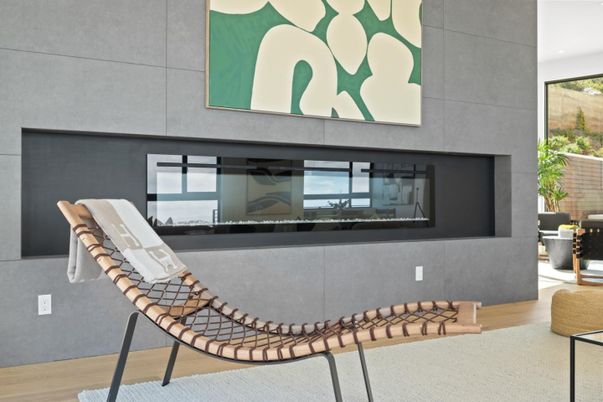 Fireplace, Interior, Wood Texture Flooring