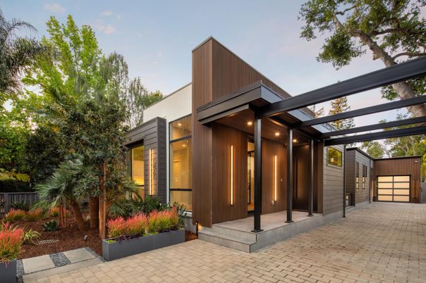 Detached Garage, Exterior, Facade, Modern