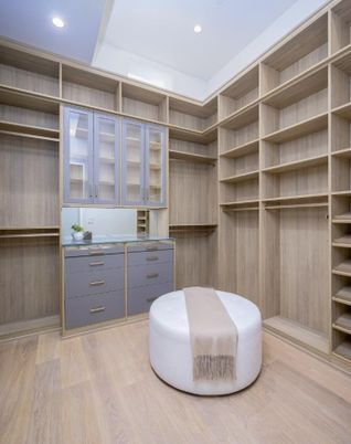 Interior, Recessed Lighting, Walk-in Closets, Wood Texture Flooring
