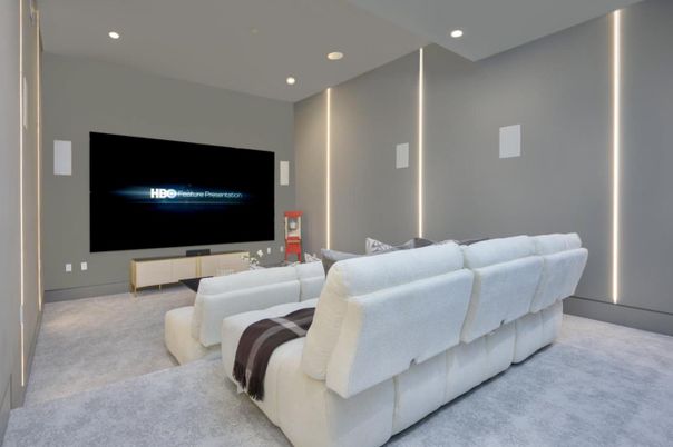 Interior, Recessed Lighting, Theatre Room