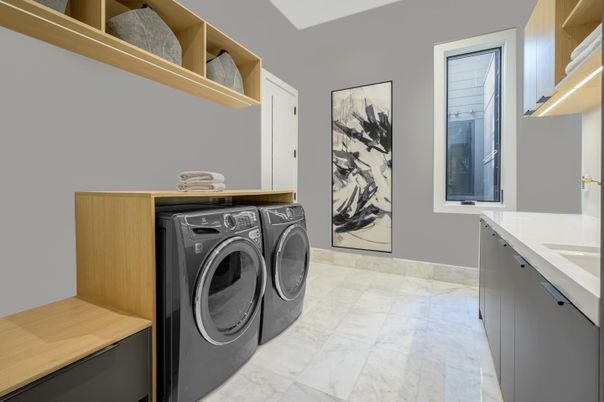 Interior, Marble, Washer
