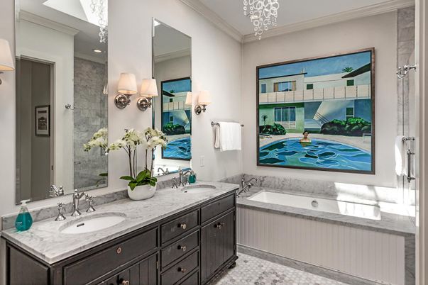 Bathroom, Dual Sink Vanities, Interior