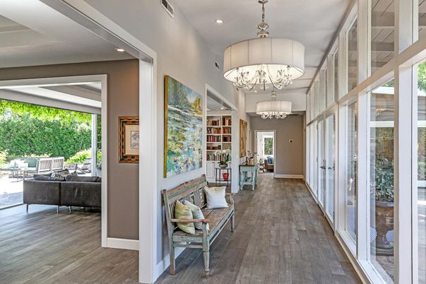 Chandelier, Interior, Recessed Lighting, Wood Texture Flooring