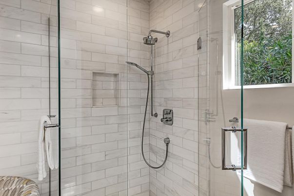 Bathroom, Glass Shower, Interior