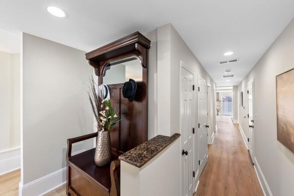 Interior, Recessed Lighting, Wood Texture Flooring