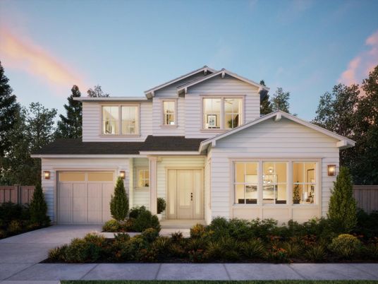 Attached, Exterior, Facade, Farmhouse