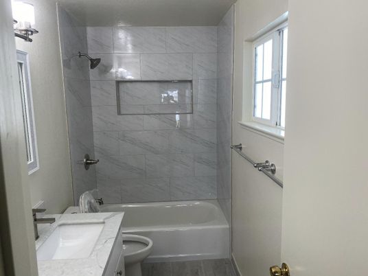 Bathroom, Interior, Marble Walls