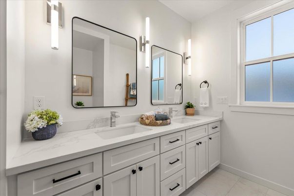 Bathroom, Dual Sink Vanities, Interior