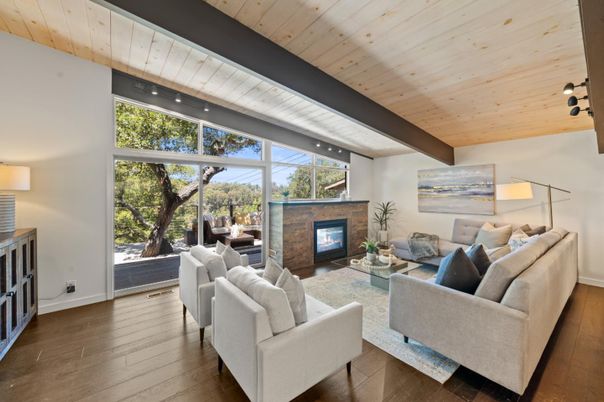 Fireplace, Interior, Living room, Wooden Beams, Wooden Ceilings, Wood Texture Flooring