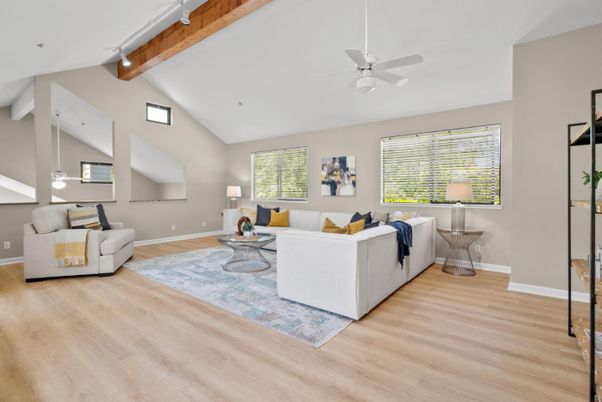 Interior, Living room, Wooden Beams, Wood Texture Flooring
