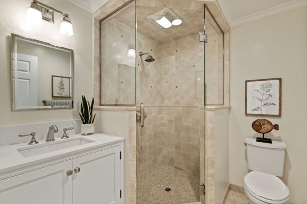 Bathroom, Glass Shower, Interior