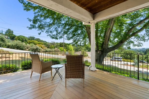 Exterior, Wood Texture Flooring