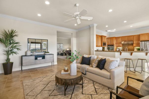 Interior, Kitchen, Living room, Recessed Lighting, Stainless Steel Appliances