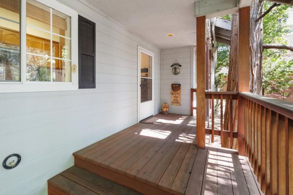 Exterior, Wood Texture Flooring