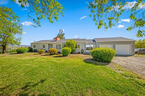 Attached, Backyard, Detached Garage, Exterior, Facade, Ranch