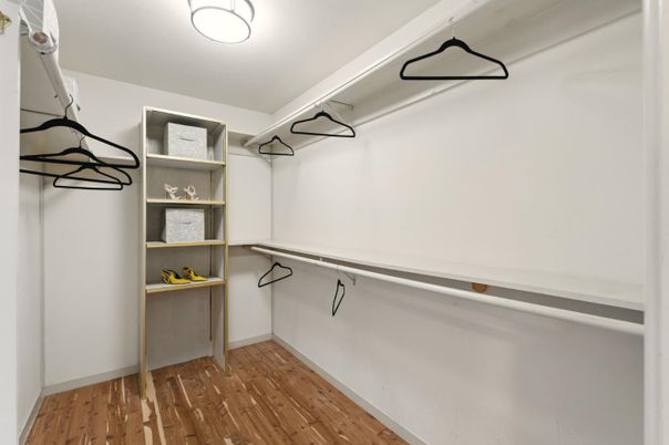 Interior, Walk-in Closets, Wood Texture Flooring