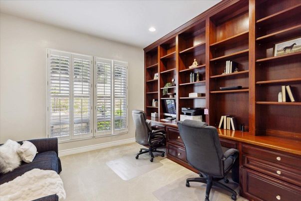 Home Office, Interior, Recessed Lighting
