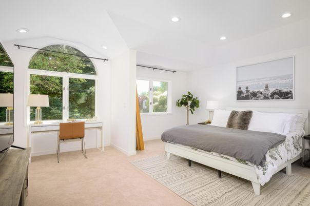 Bedroom, Home Office, Interior, Recessed Lighting