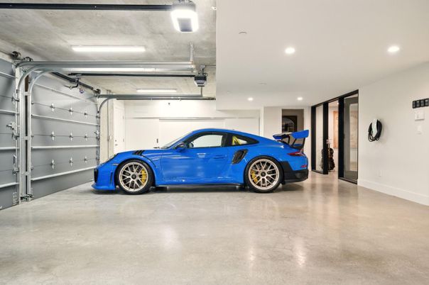 Garage, Interior, Recessed Lighting