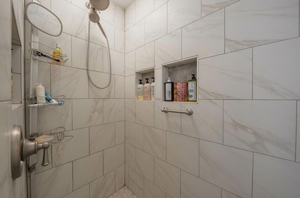 Bathroom, Interior, Marble Walls