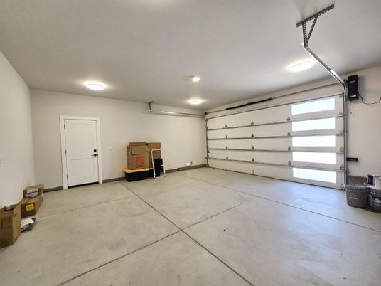 Garage, Interior, Recessed Lighting