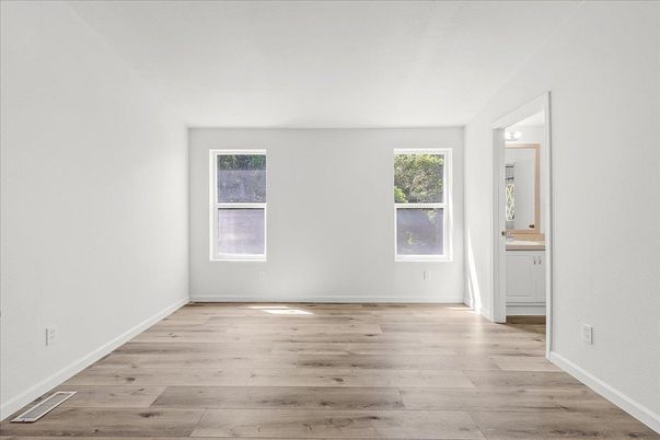 Empty room, Interior, Wood Texture Flooring